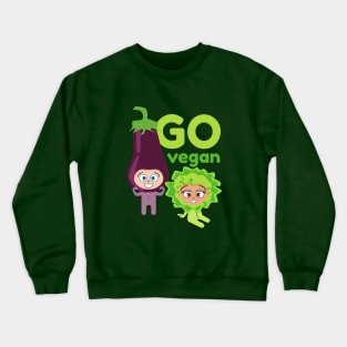 EEK & EEKA - GO VEGAN Crewneck Sweatshirt